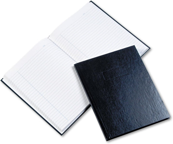 Rediform Business Notebook with Cover, College Rule, 9.25 x 7.25 Inches, Blue, 192 Page Pad (A982)