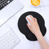 Tobeelec 6 Pcs Ergonomic Mouse Pad with Wrist Rest Support, Comfortable Mousepad with Smooth Wrist Support Surface