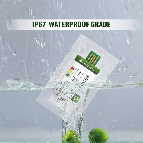 Freshliance 1pack USB Temperature Data Logger Recorder with High Accuracy, PDF and CSV Reports, 60days Cold Chain Fresh