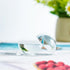 4Pcs 1.9inch Set QFkris Crystal Dome Magnifying Paperweight, Clear Distortion-Free Optics Convex Lens for Physics