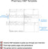 Pharmacy H&P Notebook Medical History and Physical notebook, 100 medical templates with perforations