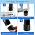 10 1-1/2" (39 mm) Pcs Round Chair Leg Tips Caps, Silicone Rubber Furniture Leg Floor Protectors, Reduce Noise Folding
