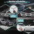 42W 6500K Garage Hexagon Lights, Higher Brightness Hex Garage Lights, Plug and Play, Lightweight DIY Assembly Hexagonal