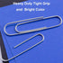 Vinaco Non Skid Paper Clips, 100 Pack Large 2 Inch (50 mm), Durable & Rust Resistant Jumbo Paperclips