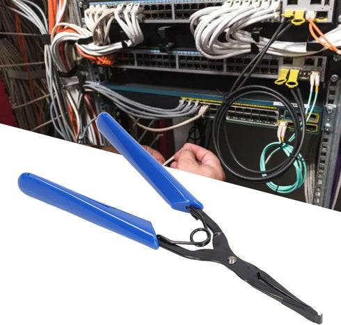 Long Nose Pliers - Optical Fiber Flange Pliers for Fiber Connector Inserting and Extracting Tool