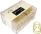Gold Jumbo Paper Clips - 50pcs - Large 2 Inch Cat Shaped Paper Clips for Office & School Supplies