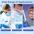 500 Pcs 6.3 x 0.79 In Chromatography Paper Strip, Laboratory Cleaning Paper for Pigment Separation and Science