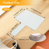 QTLCOHD 25 Pack Dry Erase Answer Paddle, 5 x 7 Inch Hand Held White Boards, Mini Double-Sided Auction Paddles