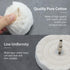 SCOTTCHEN Buffing Wheel for Drill, 11PCS Polishing Ball Kit for Metal, Wood, Plastic, and More