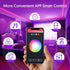 9.8ft 40-55in 16M Dimmable 30 Avatar Controls Smart Fairy Lights for TV Backlight USB String Lights with Remote Color