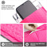 Metronic 4x8 Inch Bubble Mailer, 50 Pack Pink Waterproof Padded Envelopes, Self-Seal Adhesion for Jewelry