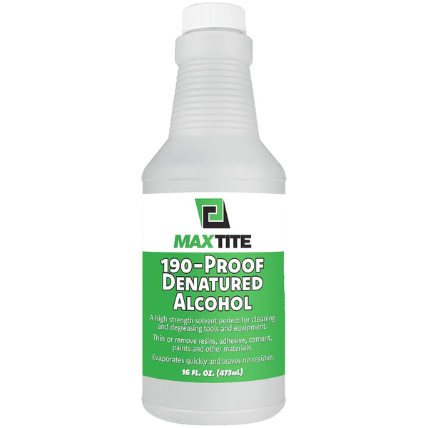 190-Proof Virgin Denatured Alcohol, 16oz, 1