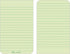 Rite in the Rain Weatherproof Soft Cover Notebook, 3.25" x 5", Green Cover, Top Bound, Universal Pattern (No. 978)