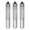 uxcell 3 Pcs Diamond Profile Straight Router Bit 13.3mm Dia 1/2" Shank