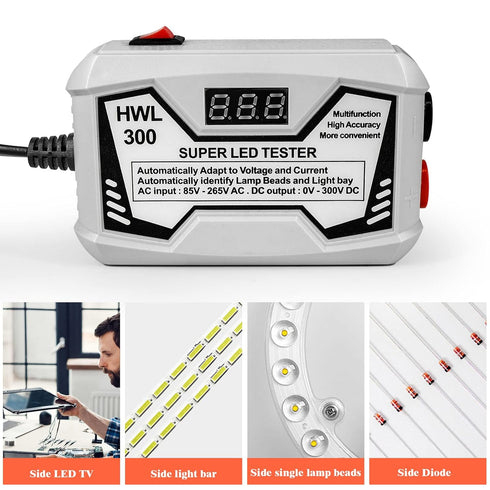 Super LED Tester Lamp, Gray, 85 265V, for TV Backlight Repair Inspection