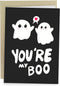 You're My Boo Funny Ghost Anniversary Card for Husband or Wife, Cute Valentine's Day Card, Romantic Birthday Card