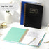 Hardcover Spiral Notebook with Tabs - 7"x10", Large Spiral Lined Journals for Women, 240 Pages, 5 Subject Notebook