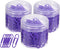 YOKIVE 600 Pcs Paper Clips, 1.1-Inch Purple Office Clips with Box for Neat Desk Organization