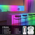 9.8ft 90 Dimmable, LED Strip Lights Battery Operated, LED Strip Lights with Remote Timer Waterproof Flexible Lights