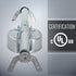 936 1.5-in. 2.5-in. RACO RETRO-BRACE Deep Ceiling Fan Box for Old Work Knockouts, Old Work Electrical Box, Adjustable