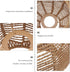 Koolouispoper Lampshade for Cover Table Lamp Rattan Lamp Pendant Light Vintage Hanging Lighter Cafe Restaurant Home
