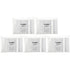 Plymor 2 Mil Zipper Reclosable Plastic Bags, 6" x 8" (Pack of 500)