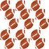Tenceur 80 Pcs Sports Party Cutout, 5.91 Inch Paper Ball Cut Outs for Sports Theme Birthday Decorations