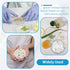 30Pack 90 x 15mm Plastic Petri Dishes, Culture Dishes with Lids for School and Laboratories