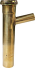 Westbrass Slip-Joint Wye with 7/8 in. Branch, Unfinished Brass 1-1/2 x 1-1/2 in