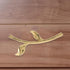 Closet Luxshiny Cabinet Drawer Pull Handle for Wardrobe and Door Hardware, Left-Side Furniture Handle for Dresser