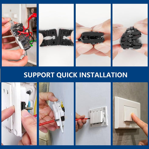 Switch and Receptacle Spacer, 100pcs Electrical Outlet Spacers for Loose Outlet Electric Switch