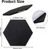 Gute 12 Pcs Self Adhesive Hexagon Felt Bulletin Board Tiles, Wall Decor for Memos Photos Display Cork Board