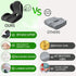 Ausakee Tailbone Seashell Memory Foam Seat Cushion -for Office Chair, Truck seat, Car Seat,Desk Chair, Airplane