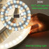 36W 3 Color Temperature LED Flush Mount Ceiling Fan Light Kit Replacement LED Light Board Panel,Retrofit LED Light