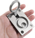 2Pcs Flush Pull Ring Handles 2.5" x 1.8" Hidden Recessed Furniture Handle, 304 Stainless Steel Recessed Boat Hatch