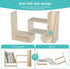 Desktop File Organizer Desk Organizer Shelf - Wooden Office Organization Shelves for Top of Desk Organizers