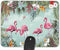 Tropical Leaves and Flamingo Gaming Mouse Pad - Rectangle Mouse Pad Size (9.84"x7.87")
