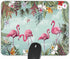 Tropical Leaves and Flamingo Gaming Mouse Pad - Rectangle Mouse Pad Size (9.84"x7.87")
