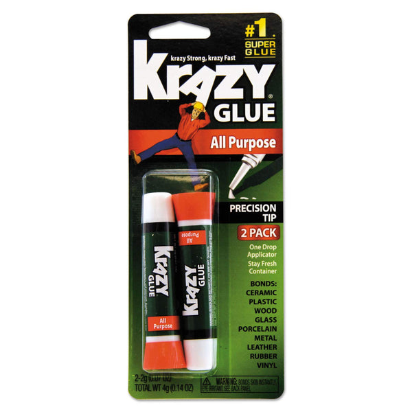 Krazy Glue All Purpose Precision Tip, 2g, 2 Count