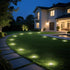 4.6 inch Waterproof,12 Pack INCX Solar Lights Outdoor Solar Lights for Outside, Solar Garden Lights Landscape Lighting