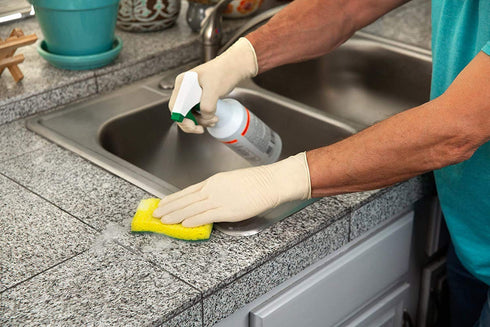 Ansell MICROFLEX Diamond Grip MF-300 Exam Standard Gloves, Size S, Natural (Box of 100)