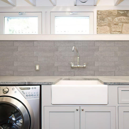 10-Sheet W&S Peel and Stick Matte Warm Grey Subway Tile,Stick on Backplash for Kitchen,Thicker Waterproof Luxury