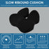 PHWRECZ Seat Cushion Memory Foam Cushion for Office Chair Car Seat, Airplane, Bleacher Sciatica Relief Desk Chair