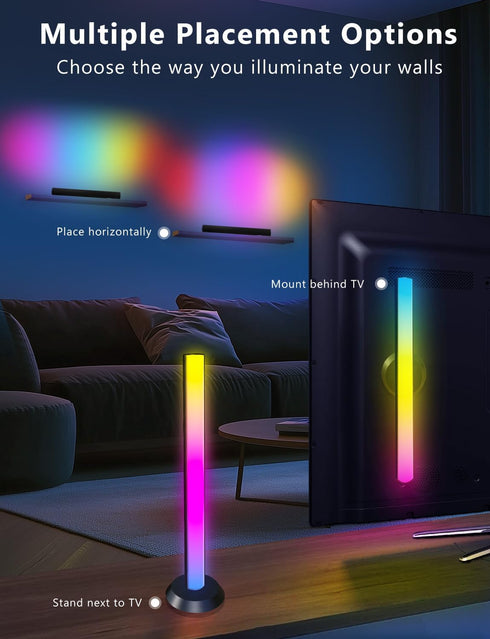14 Inches DAYBETTER Smart LED Light Bars, RGB Light Bar, TV Backlights with Scene and Music Modes, Smart Light Bars