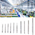 10PCS Micro Taps Bit Hand Screw Thread Taps M1 to M3.5 Tool Set