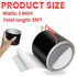 Birllaid Heavy Duty Awning Repair Tape for Tarp, Waterproof UV-Proof Repair Tape for Canvas, Boat Covers, Tent