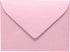 LUXPaper #17 Mini Envelopes | 2 11/16" x 3 11/16" | 50 Qty Rose Quartz Metallic 80lb. Text