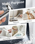 Pressure,47in PWERAN Handheld Bidet Sprayer for Toilet with Water Filter, Stainless Jet Spray for Toilet