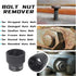 22 Set, 1/2" 3/8" Frozen Set, Pcs Bolt Nut Extractor and Drive Wheel Lock Removal Kit for Extracting Damaged, Stripped