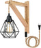 Frideko Hanging Lamps that Plug into Wall Outlet - Wall Lamp with